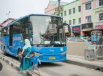 Walikota Gratiskan Pelajar Naik Bus Trans Metro Pekanbaru