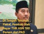 Di Tengah Tekanan Fiskal, Pemkab Siak Bayar THR ASN 100 Persen dari PAD