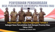 Kades Pasir Luhur Dapat Tiket Umroh, Bupati Anton Bangga Desa di Rokan Hulu Jadi Teladan Anti Korupsi