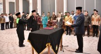 Ardi Mardiansyah Resmi Jabat Sekda Kampar, Bupati Minta Perkuat Kinerja Birokrasi