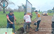 Polres Pelalawan Pasang 76 Plang Peringatan di Lahan Bekas Karhutla 228 Hektare di Rantau Baru