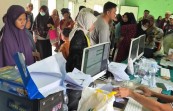 Disdukcapil Kampar Jemput Bola, Layani Administrasi Kependudukan di Desa Kualu