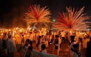 Bupati Afni Hidupkan Kembali Tradisi Pawai Obor di Kota Pusaka