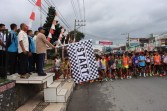 Dimeriahkan Ribuat Pelajar, Polres Dairi Amankan KONI Dairi Run 5K