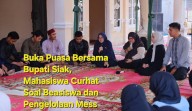 Buka Puasa Bersama Bupati Siak, Mahasiswa Curhat Soal Beasiswa dan Pengelolaan Mess