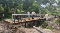 Polda Riau Rampungkan 39 Jembatan Desa, Buka Akses Desa dan Gerakkan Ekonomi Warga