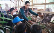 Memupuk Generasi Sadar Lingkungan, 55 Anak Bengkalis Mengenal Dunia Tani dan Ternak Bersama PHR