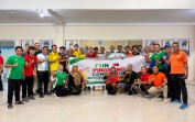 Sportivitas dan Keakraban Warnai Laga Pingpong PWI Riau, SKK Migas, dan EMP Bentu