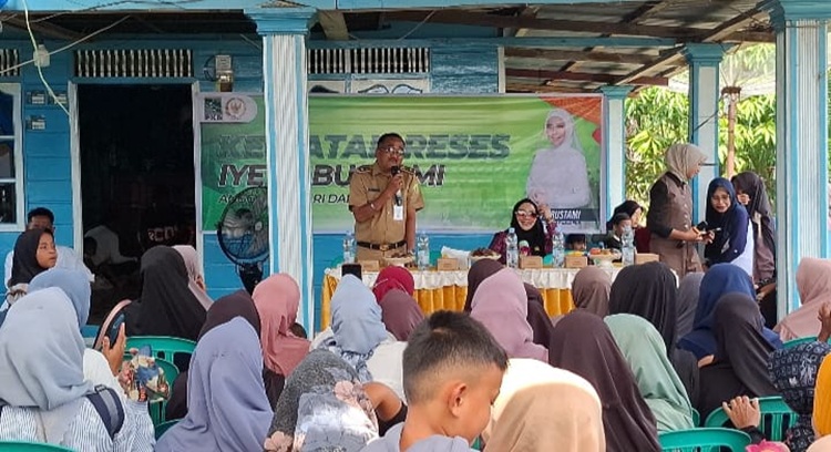Iyet Bustami Serap Aspirasi Warga dan Sosialisasikan Empat Pilar MPR RI di Bagansiapiapi