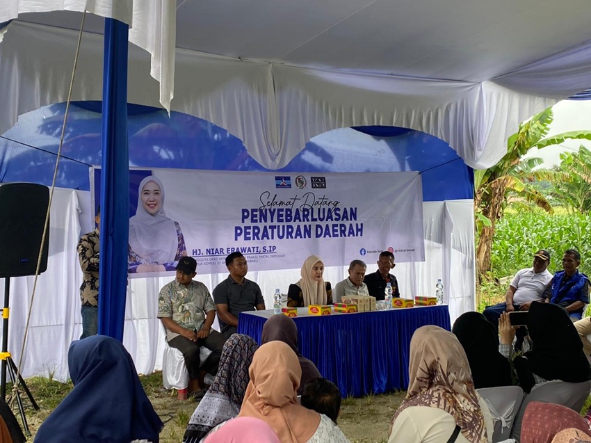 Sosper di Kelurahan Maharatu, Legislator Demokrat Pekanbaru Niar Erawati Tekankan Pentingnya Kepatuhan pada Regulasi Kawasan Tanpa Rokok (KTR)