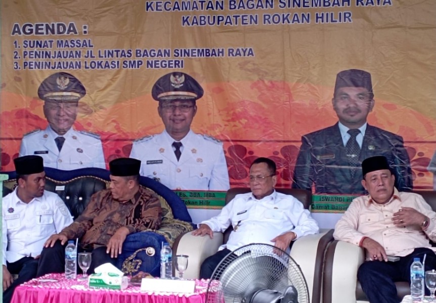 Bistamam Janji Bangun Jalan Lintas Ampaian Rotan di APBD Rohil 2026