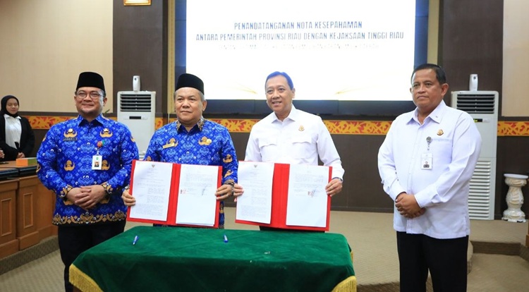 Pemprov Riau Gandeng Kejati Selesaikan Aset Daerah