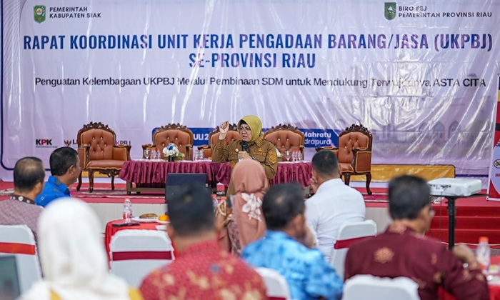 Lelang Proyek Transparan, Bupati Siak Minta LKPP Beri Kesempatan Kepada Konsultan Lokal