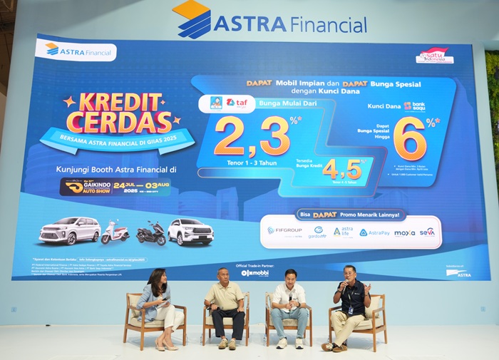 Astra Financial dan OLXmobbi Hadirkan Layanan Pembiayaan dan Trade-in Terintegrasi di GIIAS 2025