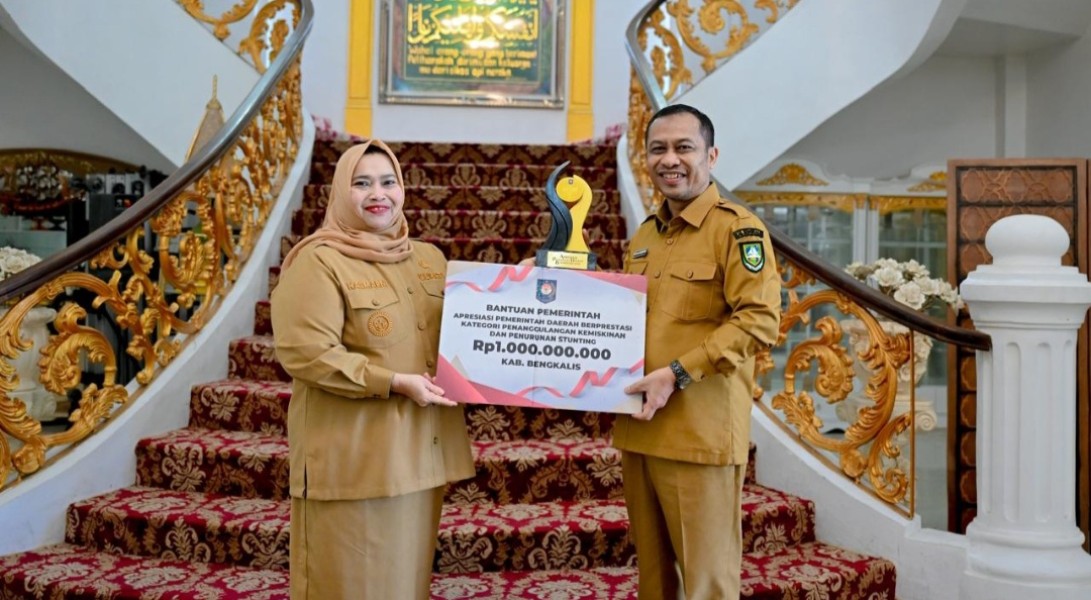 Prestasi Tingkat Nasional, Tak Instan Bengkalis Buktikan Kerja Panjang Tekan Kemiskinan dan Stunting