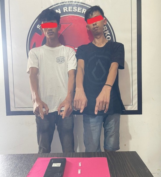 Simpan Sabu Siap Edar Dua Pemuda Digerebek Satreskrim Polres Bengkalis