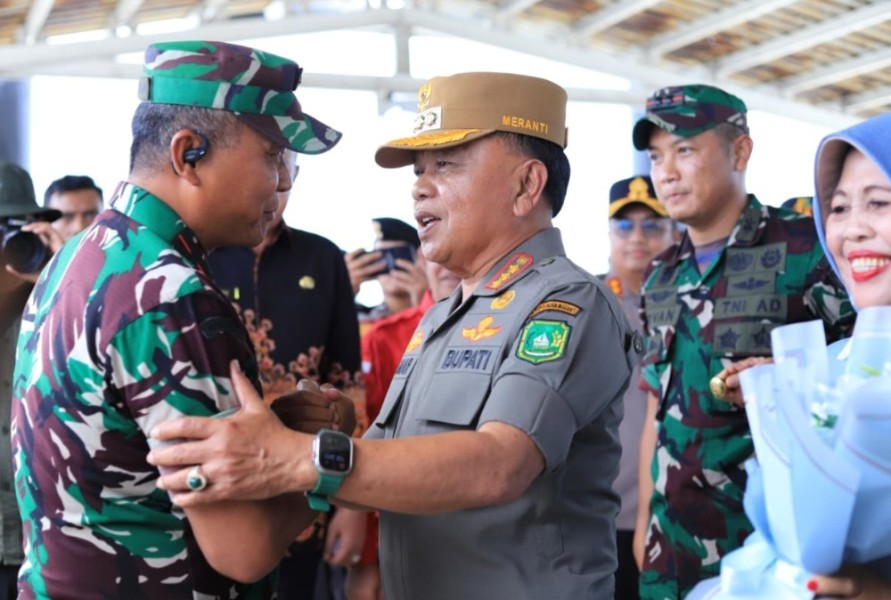 Laksanakan Sejumlah Agenda di Meranti, Bupati Asmar Sambut Kunjungan Danrem 031/WB