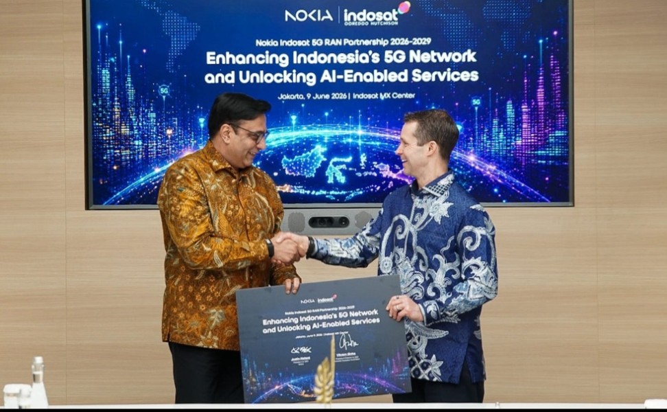 Nokia, Indosat, dan NVIDIA Bangun Jaringan 5G Berbasis AI, Uji Coba AI-RAN Digelar di Indonesia Akhir 2026