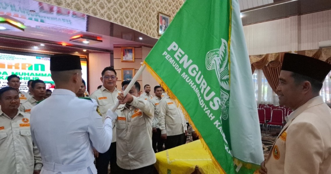 PDPM Rokan Hilir Resmi Dilantik, Pemuda Muhammadiyah Diminta Jadi Motor Perubahan Daerah