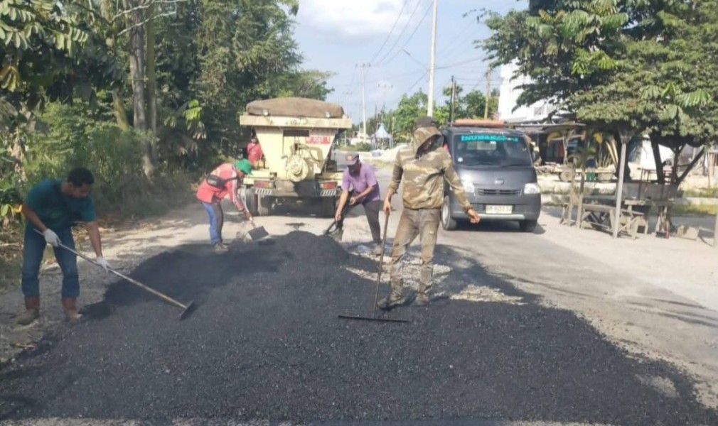 Pemkab Siak Keroyok Pemeliharaan Jalan Jelang Ramadhan dan Idulfitri