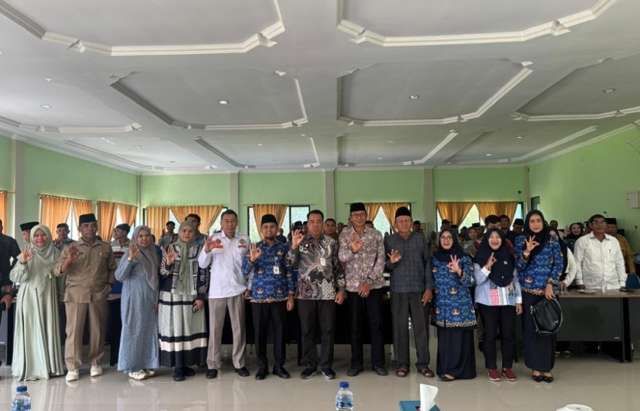 31 Desa dan Keluarahan di Kecamatan Bengkalis Teken Akta Koperasi Merah Putih