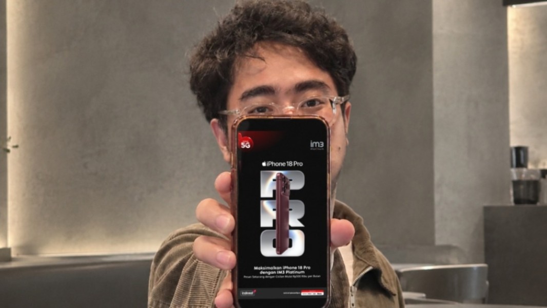 IM3 Platinum Plus Hadirkan Bundling iPhone 18 Pro, Kuota 175 GB dan Cicilan Mulai Rp499 Ribu