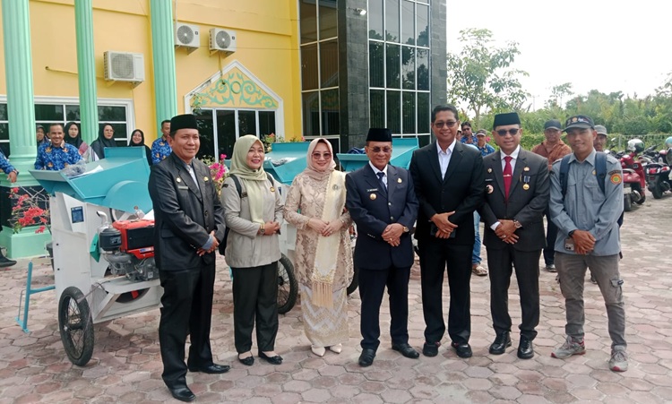 DKPP Rokan Hilir Terima Bantuan Alsintan dari Kementerian Pertanian