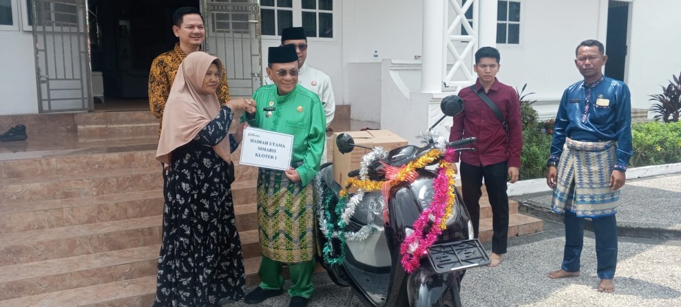 Simaris BPR Rohil: Menabung Berhadiah Motor, Wartini Bawa Pulang Scoopy