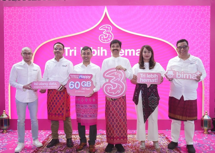 Permudah Pelanggan Berbagi Kebaikan di Bulan Ramadan, Tri Luncurkan Program Sedekah Kuota