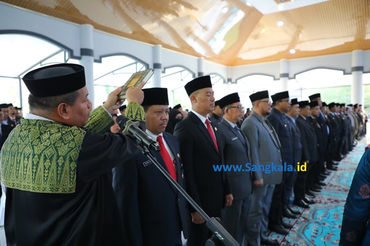 Pemkab Siak Kukuhkan SOTK Baru, Terjadi Mutasi Demi Kelancaran Pembayaran Gaji ASN