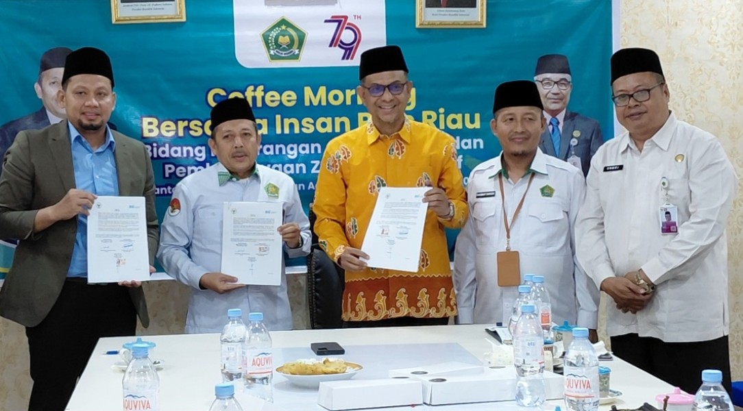 ASN Kemenag Riau Terkumpul Rp96,9 Juta Wakaf, Jadi Teladan Nasional