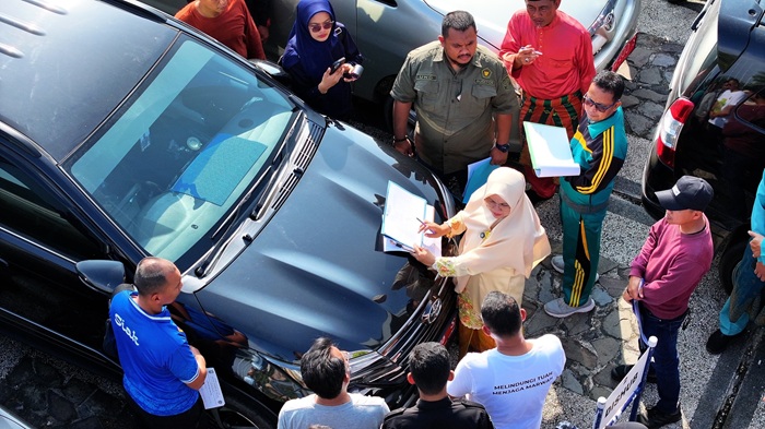 Bupati Siak Kumpulkan 523 Kenderaan Dinas, 100 Unit Minta Dilelang