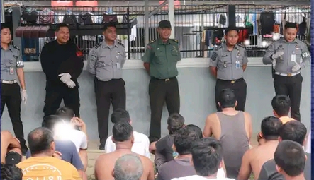 Lapas Pasir Pengaraian, Lakukan Razia Kamar Hunian Temukan Barang Tidak Sesuai Ketentuan