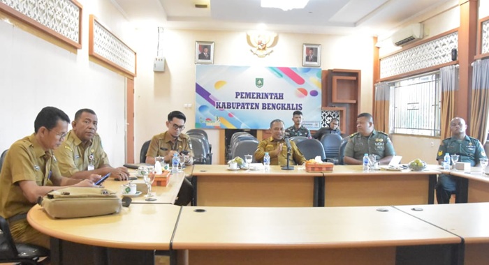 Wabup Bagus Santoso Ikuti Rakor Pengendali Inflasi secara Zoom Bersama Mendagri
