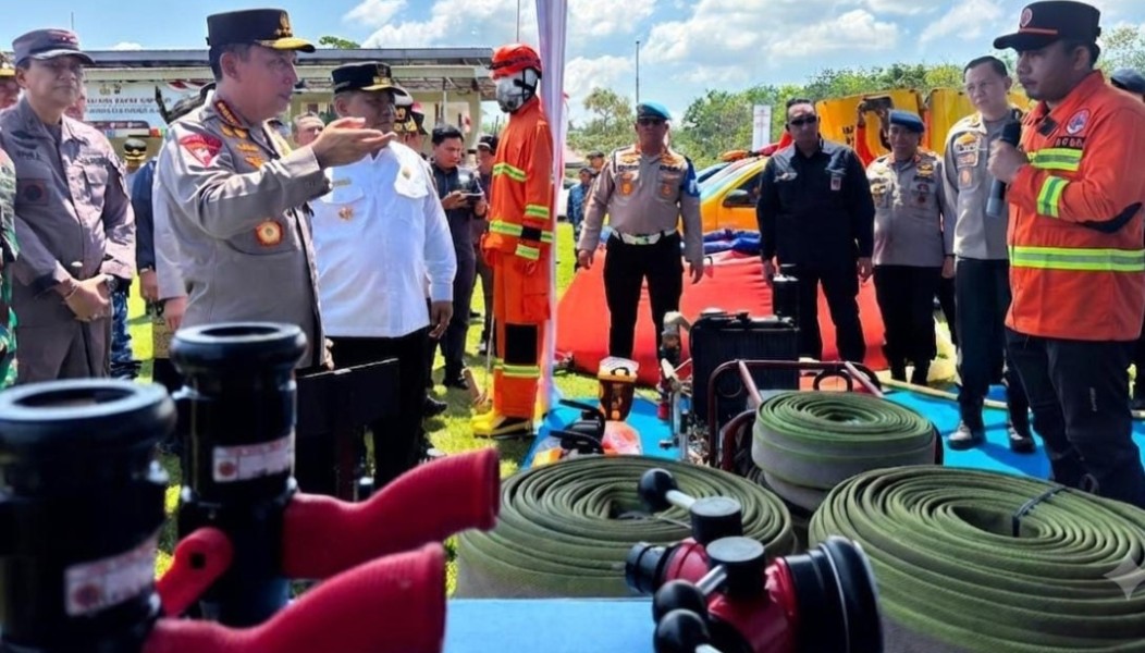 Kapolri Apresiasi Sinergi Stakeholder, PTPN IV PalmCo Andalkan Peralatan dan AI Cegah Karhutla