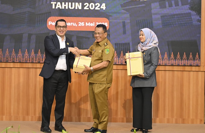 Pemkab Rohil Terima WTP Atas Laporan Keuangan Tahun 2024