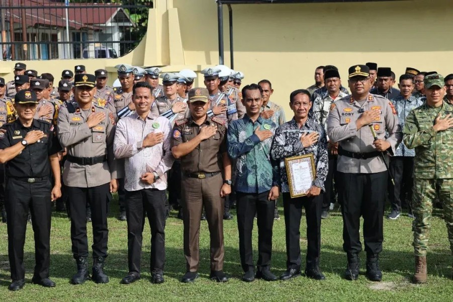 Satpol PP Kampar Tegaskan Komitmen Jaga Kamtibmas, Siap Bersinergi dengan Polri