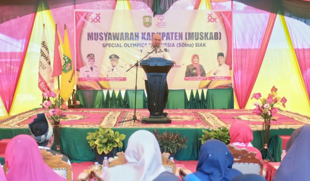 Muskab SOIna Siak Perkuat Pembinaan Atlet Disabilitas Intelektual