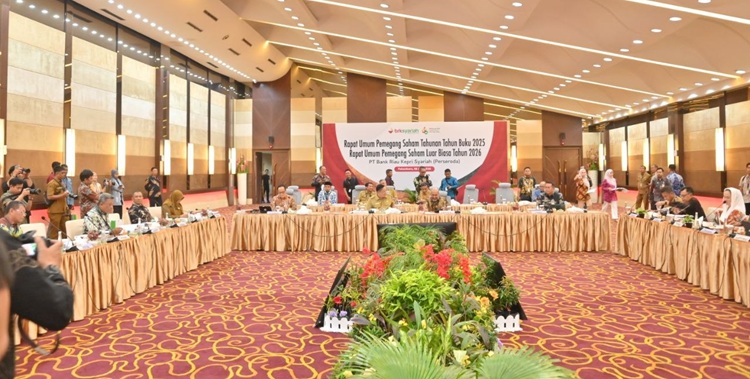 Wabup Bengkalis Hadiri RUPS BRK Syariah, Bahas Penguatan Modal dan Kinerja Perseroan