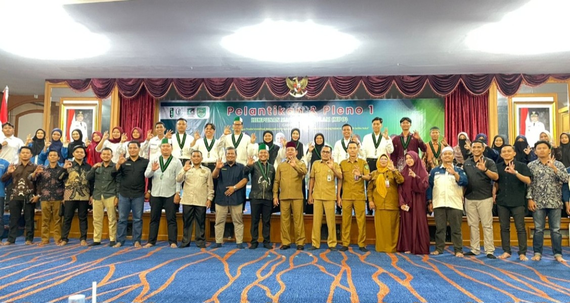 HMI Rokan Hulu Resmi Dilantik, Siap Kawal Isu Strategis Daerah