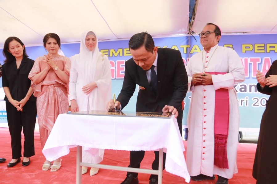 Wali Kota Pekanbaru Janji Dihadapan Uskup Keluarkan Izin Secepatnya,  SLB Santa Lusia Solusi Pendidikan Inklusif