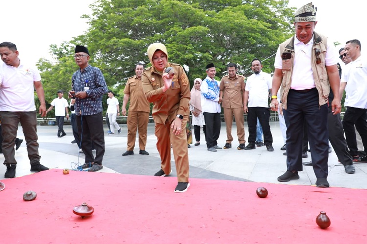 Bupati Afni Dorong KORMI Hidupkan Kembali Olahraga Tradisional Siak