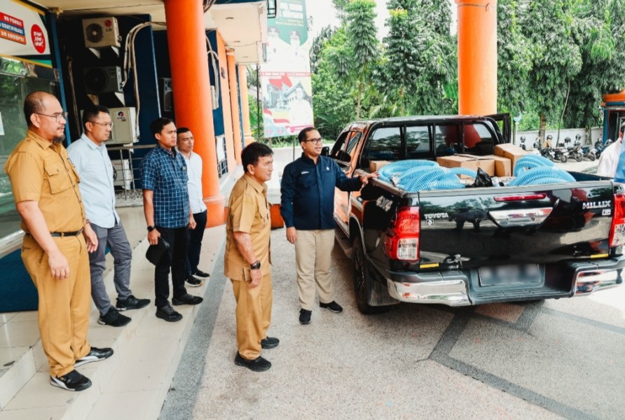 PTPN IV PalmCo Serahkan 15 Mesin Damkar ke BPBD Riau, Perkuat Penanganan Karhutla