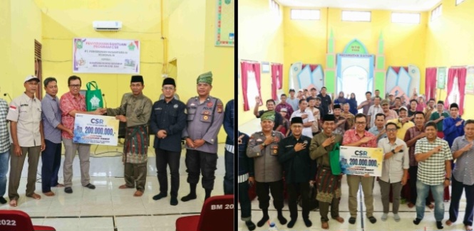 PTPN IV PalmCo Bantu Atasi Persoalan Banjir Empat Desa di Siak
