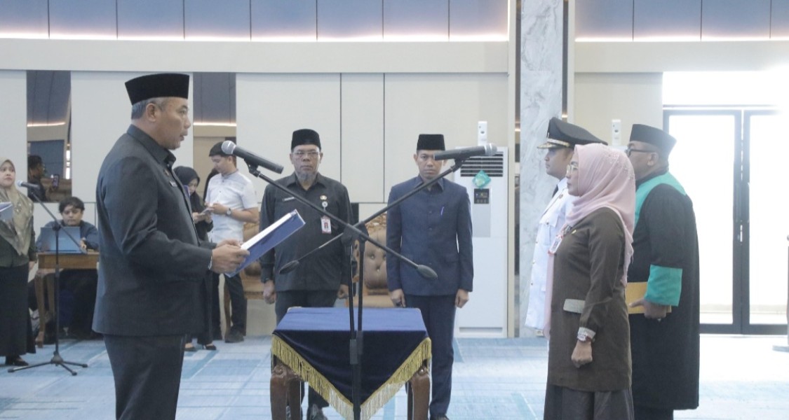 25 Pejabat Eselon III dan IV Pemko Pekanbaru Dilantik, Terapkan Sistem Manajemen Talenta