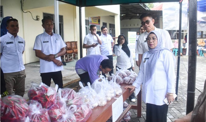 Dukung Stabilitas Harga Bahan Pokok, Pemkab Kampar Gelar Gerakan Pangan Murah di Siak Hulu