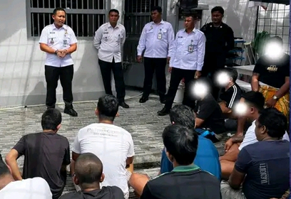 Lapas Pasir Pengaraian Geladah Kamar Hunian Warga Binaan