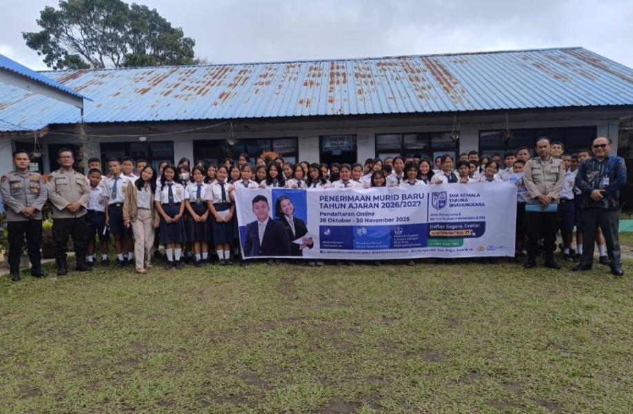 Polres Dairi Sosialisasikan SMA Kemala Taruna Bhayangkara, Cetak Generasi Disiplin dan Berkarakter