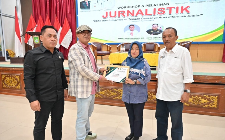 Gelar Workshop dan Pelatihan Jurnalistik : PWI Dumai Soroti Pentingnya Etika dan Integritas