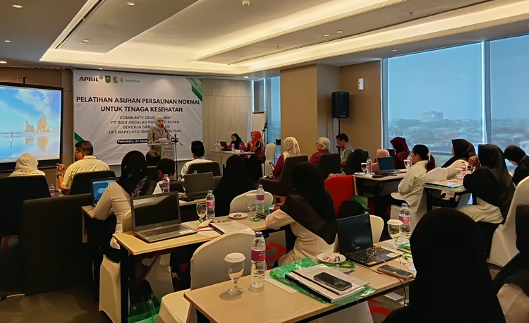 RAPP Dukung Pelatihan Persalinan Aman, Perkuat Tenaga Kesehatan di Pelalawan